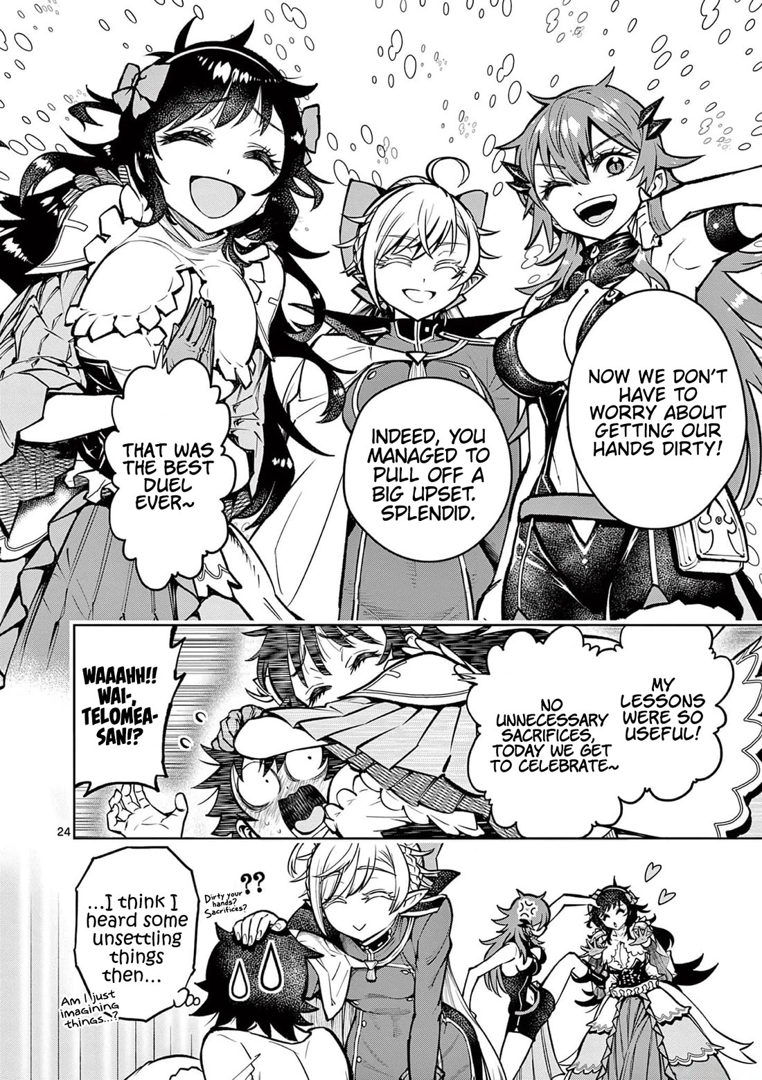 The Strongest Female Masters, Who Are Trying to Raise Me Up, Are in Shambles Over Their Training Policy Chapter 37 page 23 - Chapter 37: Outcome of the Duel
