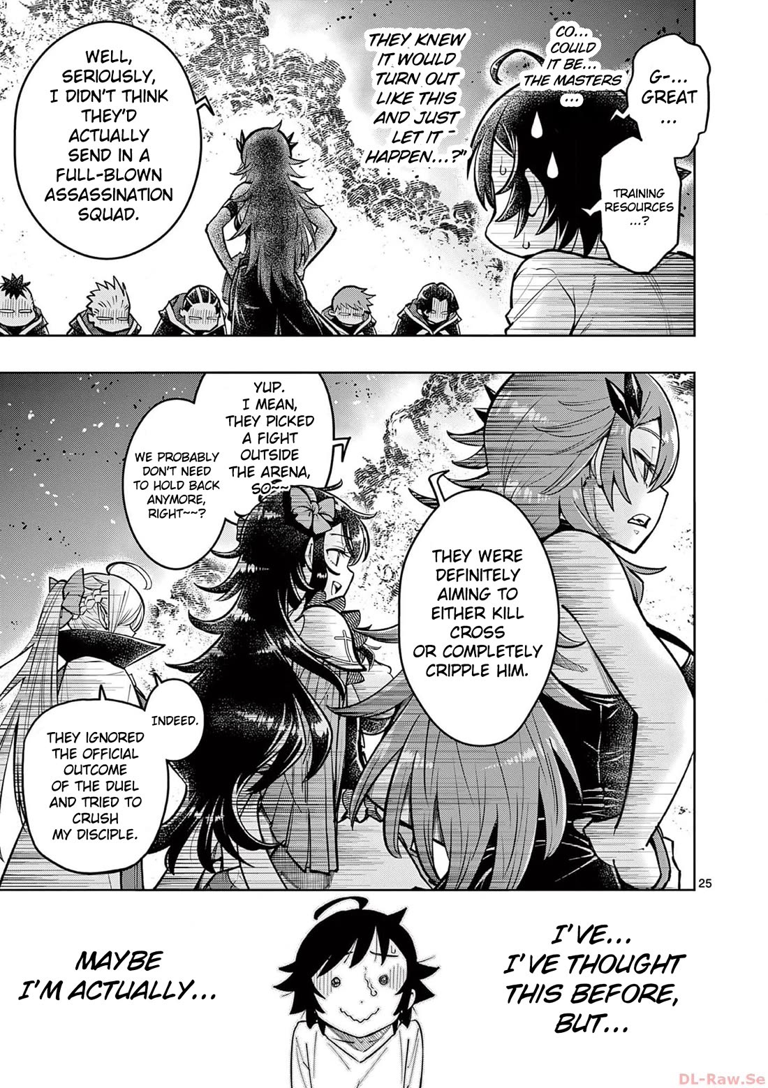 The Strongest Female Masters, Who Are Trying to Raise Me Up, Are in Shambles Over Their Training Policy Chapter 38 page 25 - Chapter 38: Midnight Visitor
