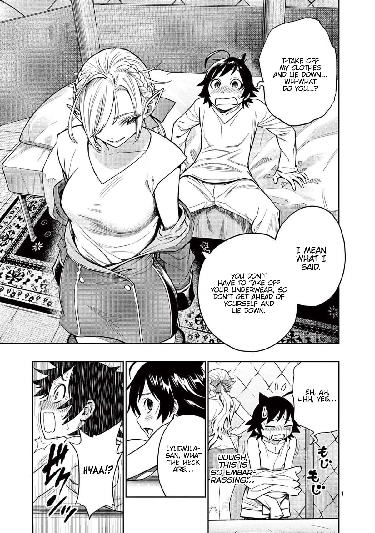 The Strongest Female Masters, Who Are Trying to Raise Me Up, Are in Shambles Over Their Training Policy Chapter 4 page 2 - Chapter 4: S Rank Training