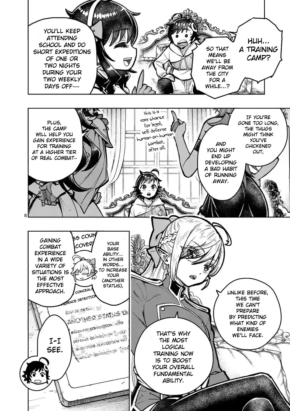 The Strongest Female Masters, Who Are Trying to Raise Me Up, Are in Shambles Over Their Training Policy Chapter 42 page 11 - Chapter 42: Aggresive Master