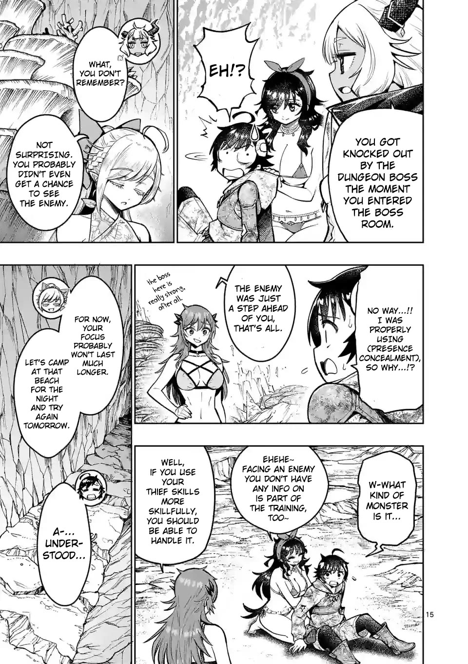 The Strongest Female Masters, Who Are Trying to Raise Me Up, Are in Shambles Over Their Training Policy Chapter 44 page 15 - Chapter 44: The Trial of the Undersea Dungeon