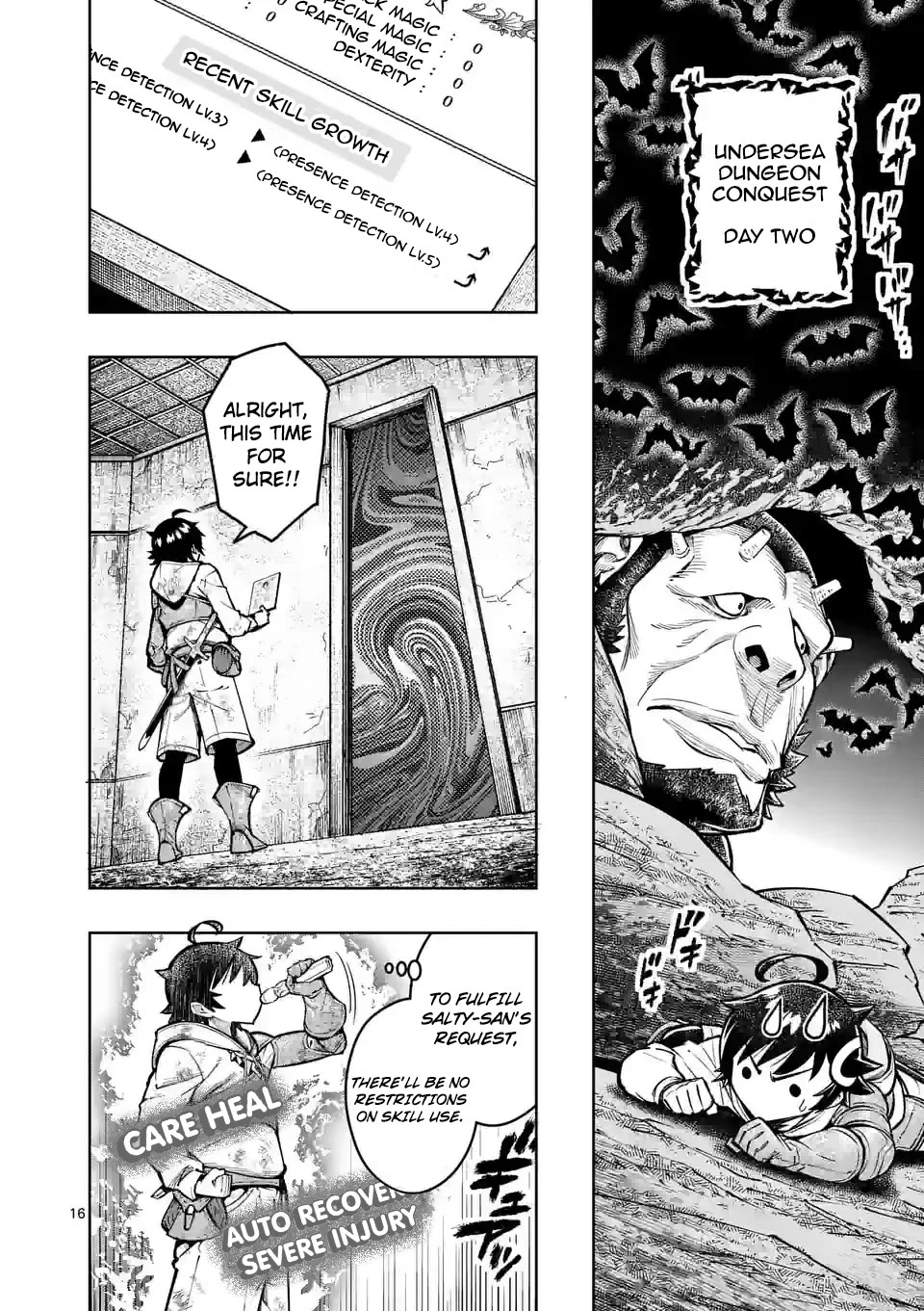 The Strongest Female Masters, Who Are Trying to Raise Me Up, Are in Shambles Over Their Training Policy Chapter 44 page 16 - Chapter 44: The Trial of the Undersea Dungeon