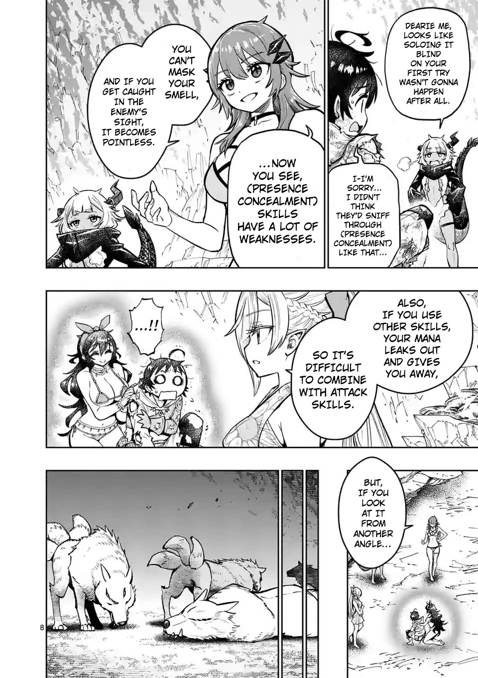 The Strongest Female Masters, Who Are Trying to Raise Me Up, Are in Shambles Over Their Training Policy Chapter 44 page 8 - Chapter 44: The Trial of the Undersea Dungeon
