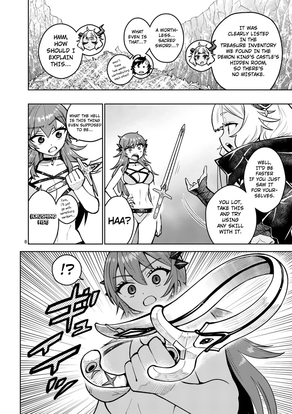 The Strongest Female Masters, Who Are Trying to Raise Me Up, Are in Shambles Over Their Training Policy Chapter 46 page 9 - Chapter 46: A Worthless Thing