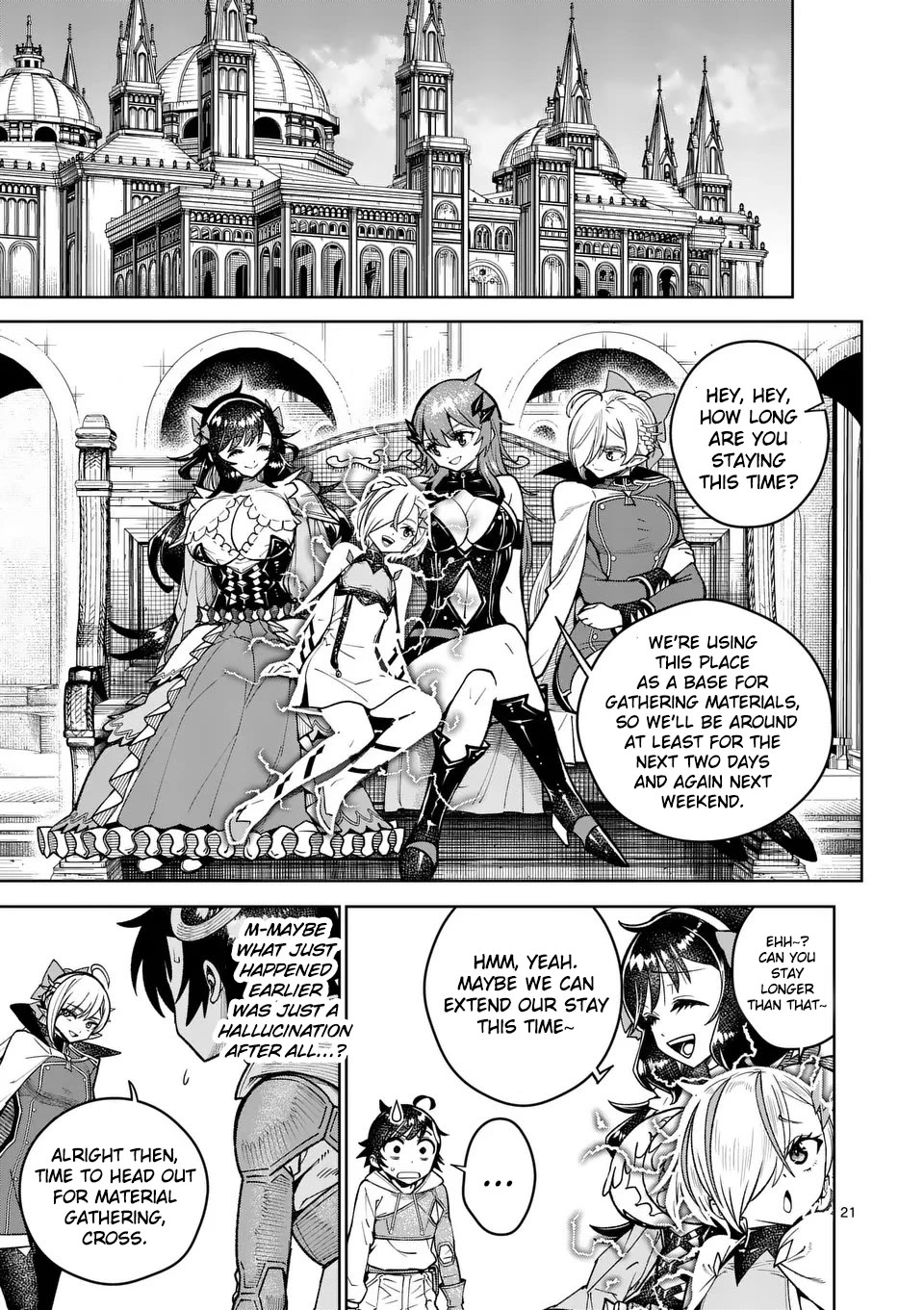 The Strongest Female Masters, Who Are Trying to Raise Me Up, Are in Shambles Over Their Training Policy Chapter 48 page 23 - Chapter 48: The Girl and The Priest of The Lost Forest