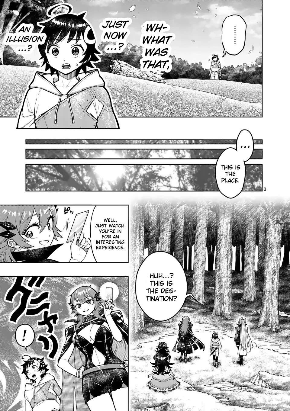 The Strongest Female Masters, Who Are Trying to Raise Me Up, Are in Shambles Over Their Training Policy Chapter 48 page 5 - Chapter 48: The Girl and The Priest of The Lost Forest