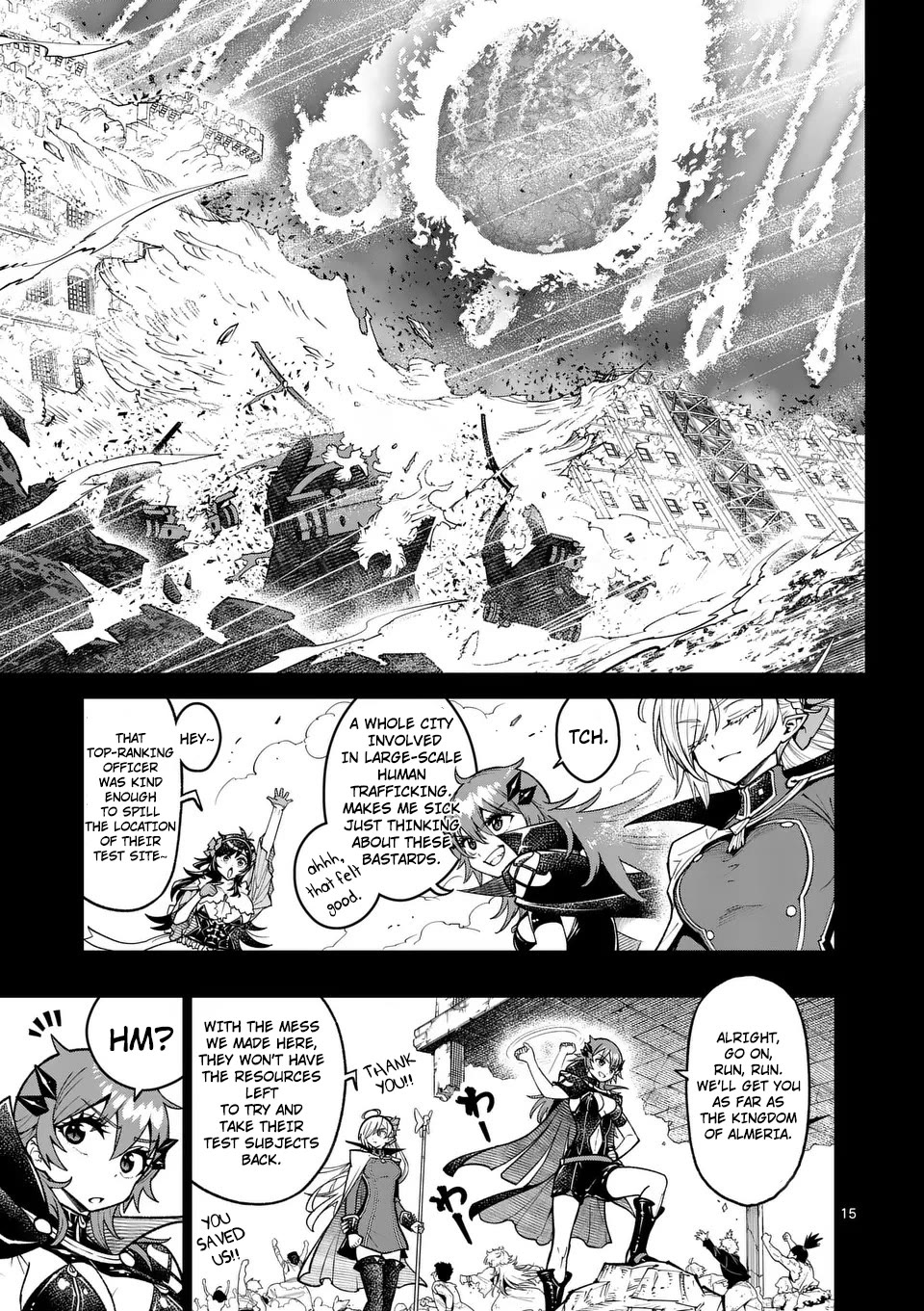 The Strongest Female Masters, Who Are Trying to Raise Me Up, Are in Shambles Over Their Training Policy Chapter 49 page 16 - Chapter 49: Elemental Harassment