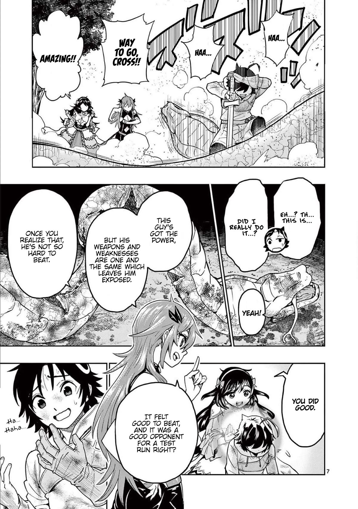 The Strongest Female Masters, Who Are Trying to Raise Me Up, Are in Shambles Over Their Training Policy Chapter 5 page 8 - Chapter 5: Cross Goal