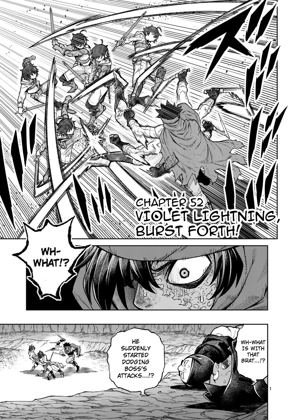 The Strongest Female Masters, Who Are Trying to Raise Me Up, Are in Shambles Over Their Training Policy Chapter 52 page 2 - Chapter 52: Violet Lightning, Burst Forth