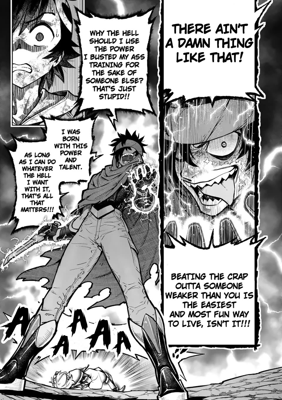The Strongest Female Masters, Who Are Trying to Raise Me Up, Are in Shambles Over Their Training Policy Chapter 52 page 22 - Chapter 52: Violet Lightning, Burst Forth