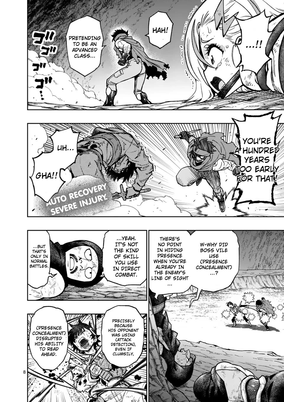 The Strongest Female Masters, Who Are Trying to Raise Me Up, Are in Shambles Over Their Training Policy Chapter 52 page 9 - Chapter 52: Violet Lightning, Burst Forth