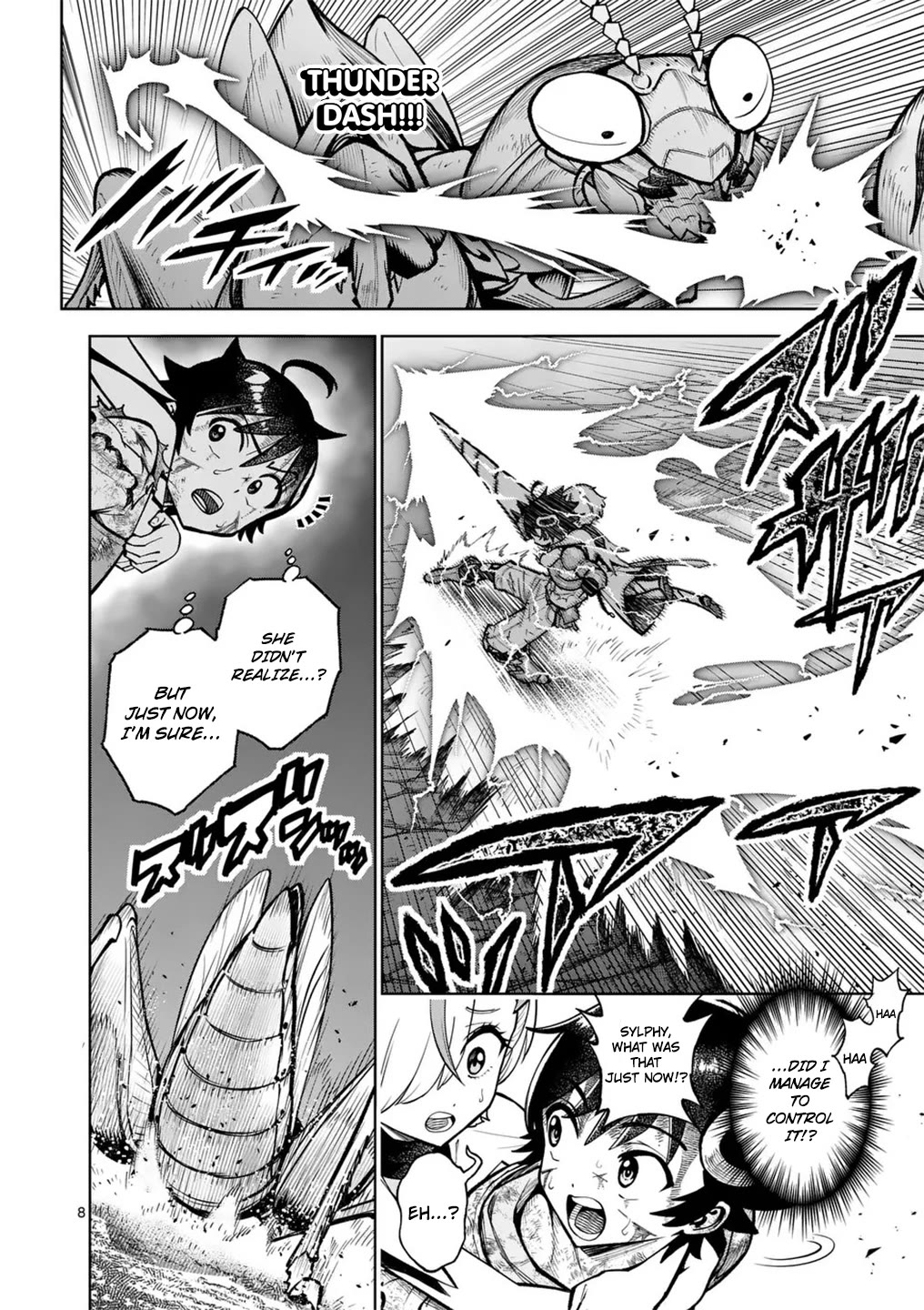 The Strongest Female Masters, Who Are Trying to Raise Me Up, Are in Shambles Over Their Training Policy Chapter 55 page 10 - Chapter 55: A Flash of Violet Lightning