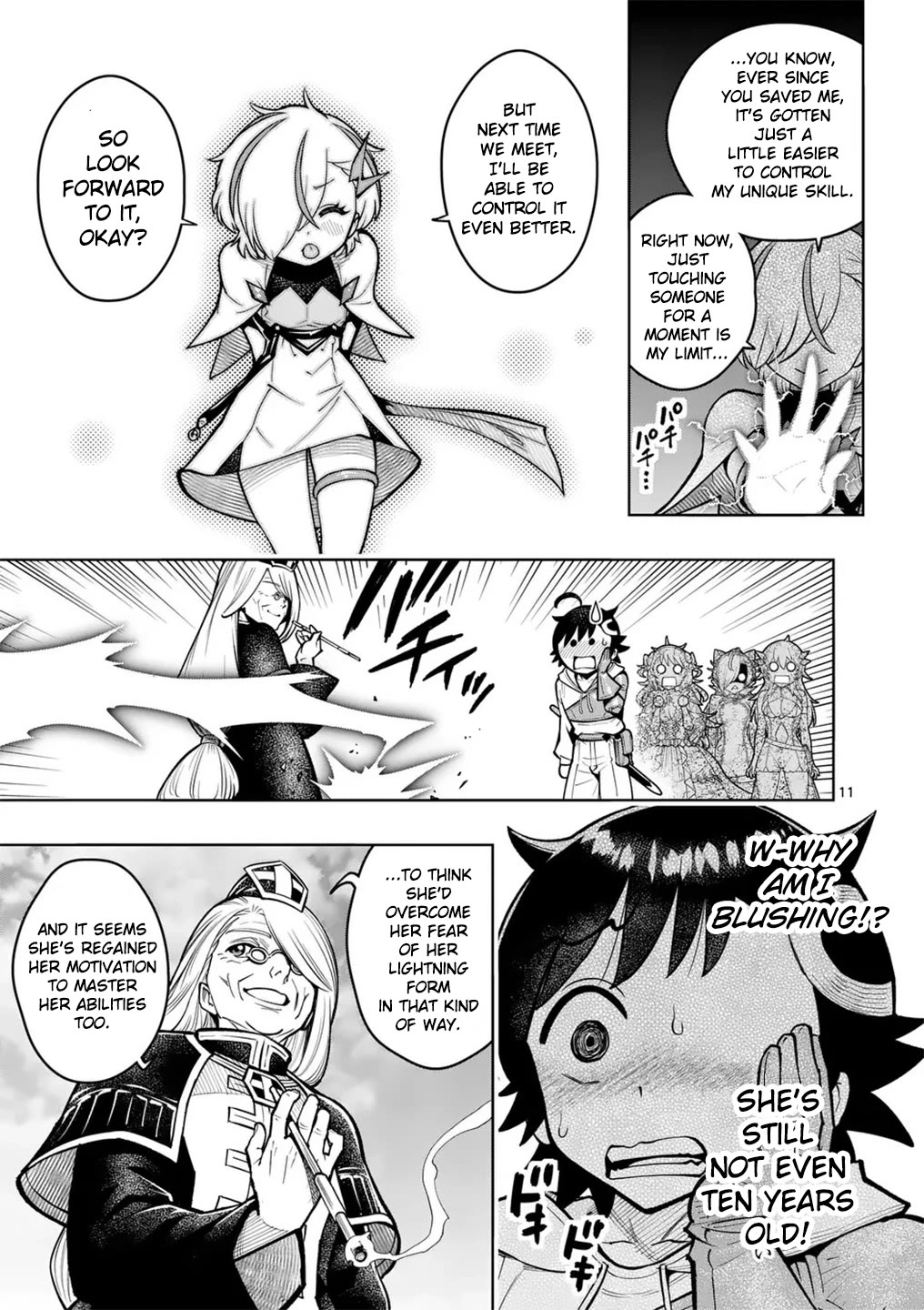 The Strongest Female Masters, Who Are Trying to Raise Me Up, Are in Shambles Over Their Training Policy Chapter 56 page 12 - Chapter 56: Magnamity