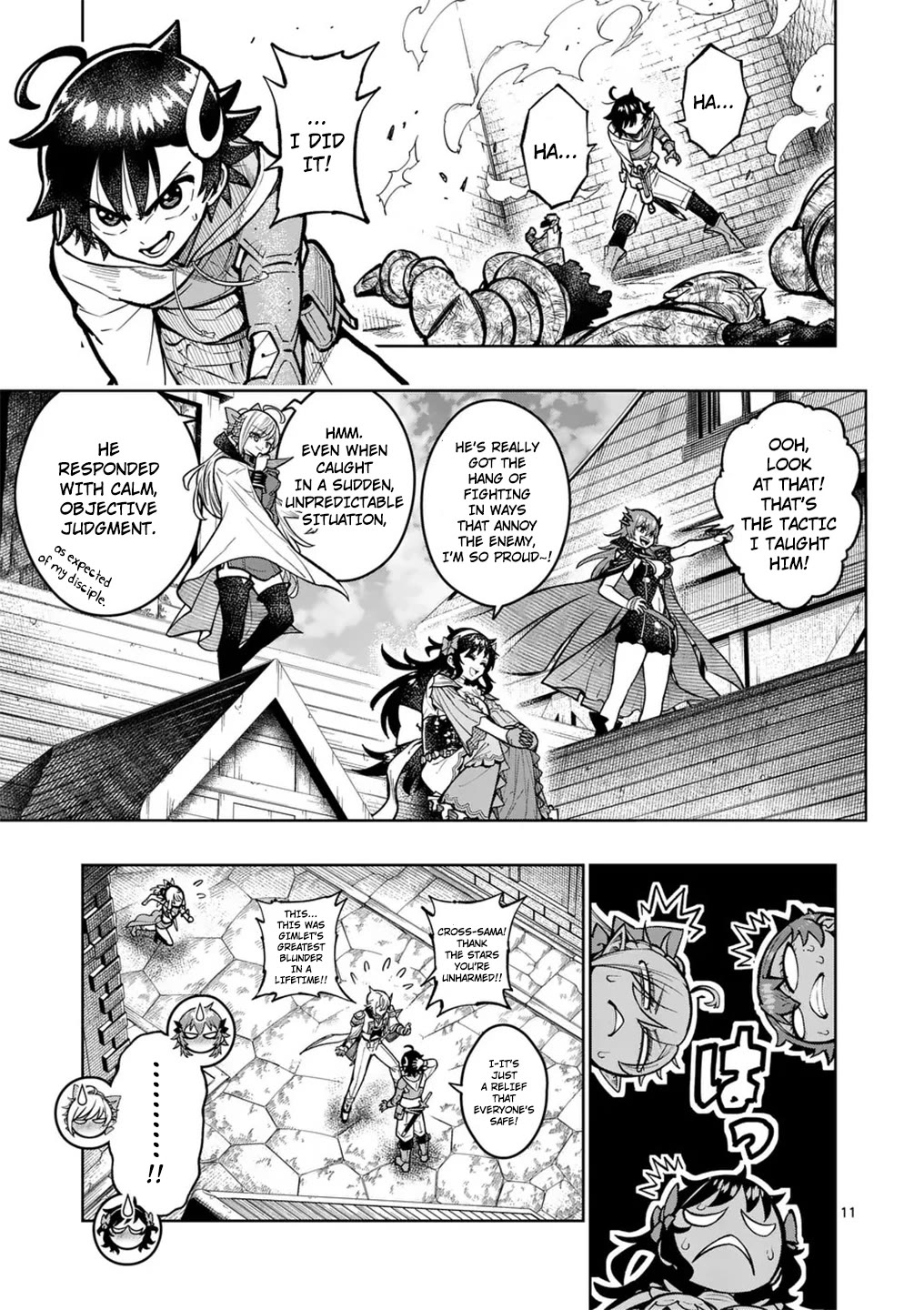 The Strongest Female Masters, Who Are Trying to Raise Me Up, Are in Shambles Over Their Training Policy Chapter 57 page 12 - Chapter 57: The Calling Card