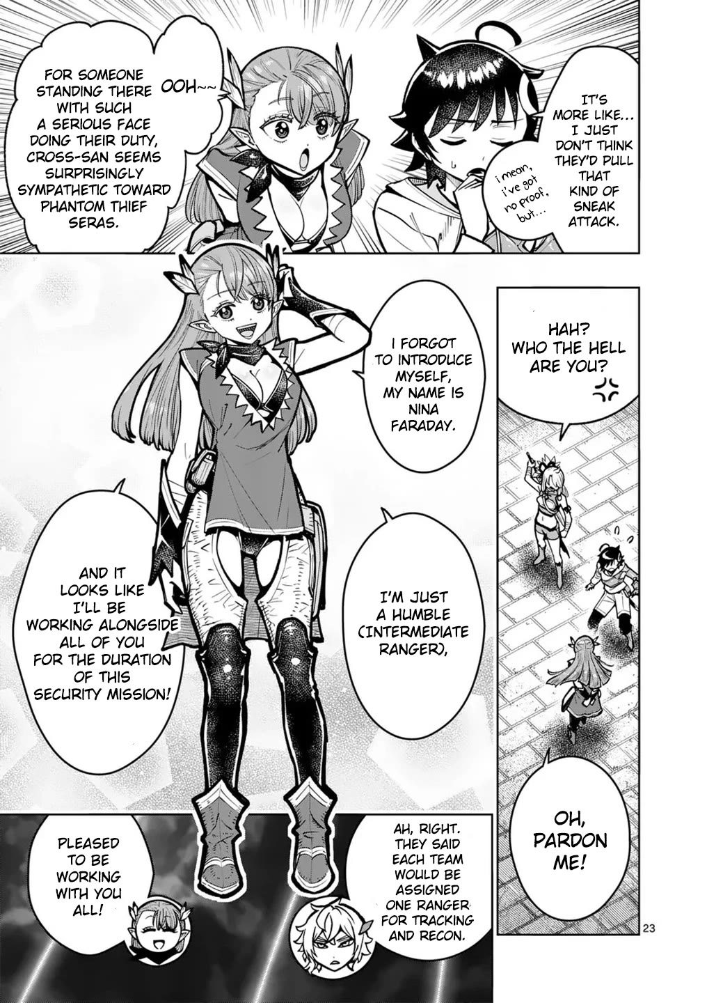 The Strongest Female Masters, Who Are Trying to Raise Me Up, Are in Shambles Over Their Training Policy Chapter 57 page 23 - Chapter 57: The Calling Card