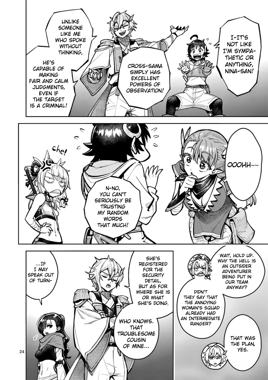 The Strongest Female Masters, Who Are Trying to Raise Me Up, Are in Shambles Over Their Training Policy Chapter 57 page 24 - Chapter 57: The Calling Card