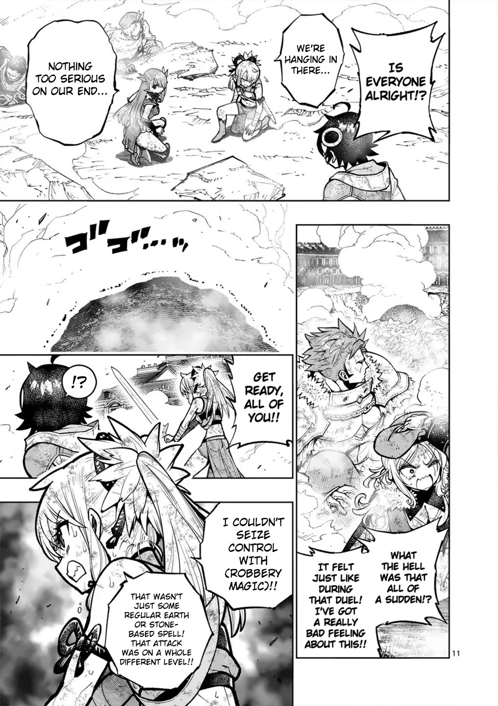 The Strongest Female Masters, Who Are Trying to Raise Me Up, Are in Shambles Over Their Training Policy Chapter 58 page 11 - Chapter 58: On A Night When The Stars Fall