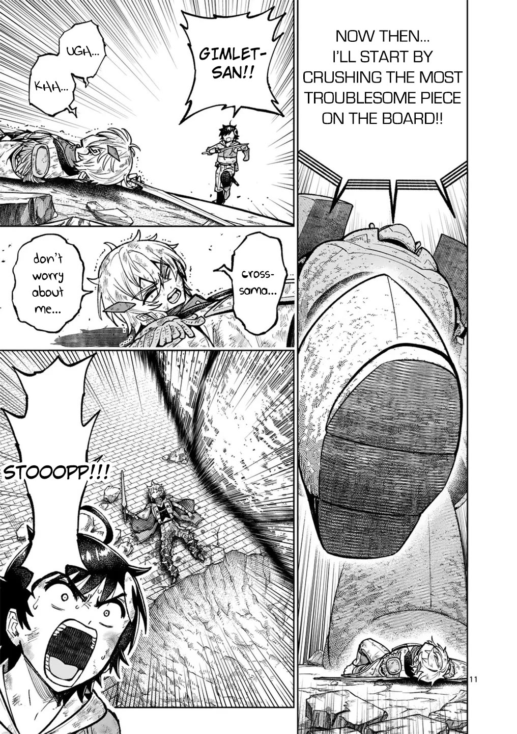 The Strongest Female Masters, Who Are Trying to Raise Me Up, Are in Shambles Over Their Training Policy Chapter 59 page 12 - Chapter 59: Battle Againts The Weapon