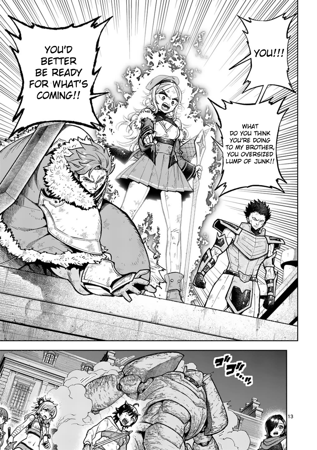 The Strongest Female Masters, Who Are Trying to Raise Me Up, Are in Shambles Over Their Training Policy Chapter 59 page 14 - Chapter 59: Battle Againts The Weapon