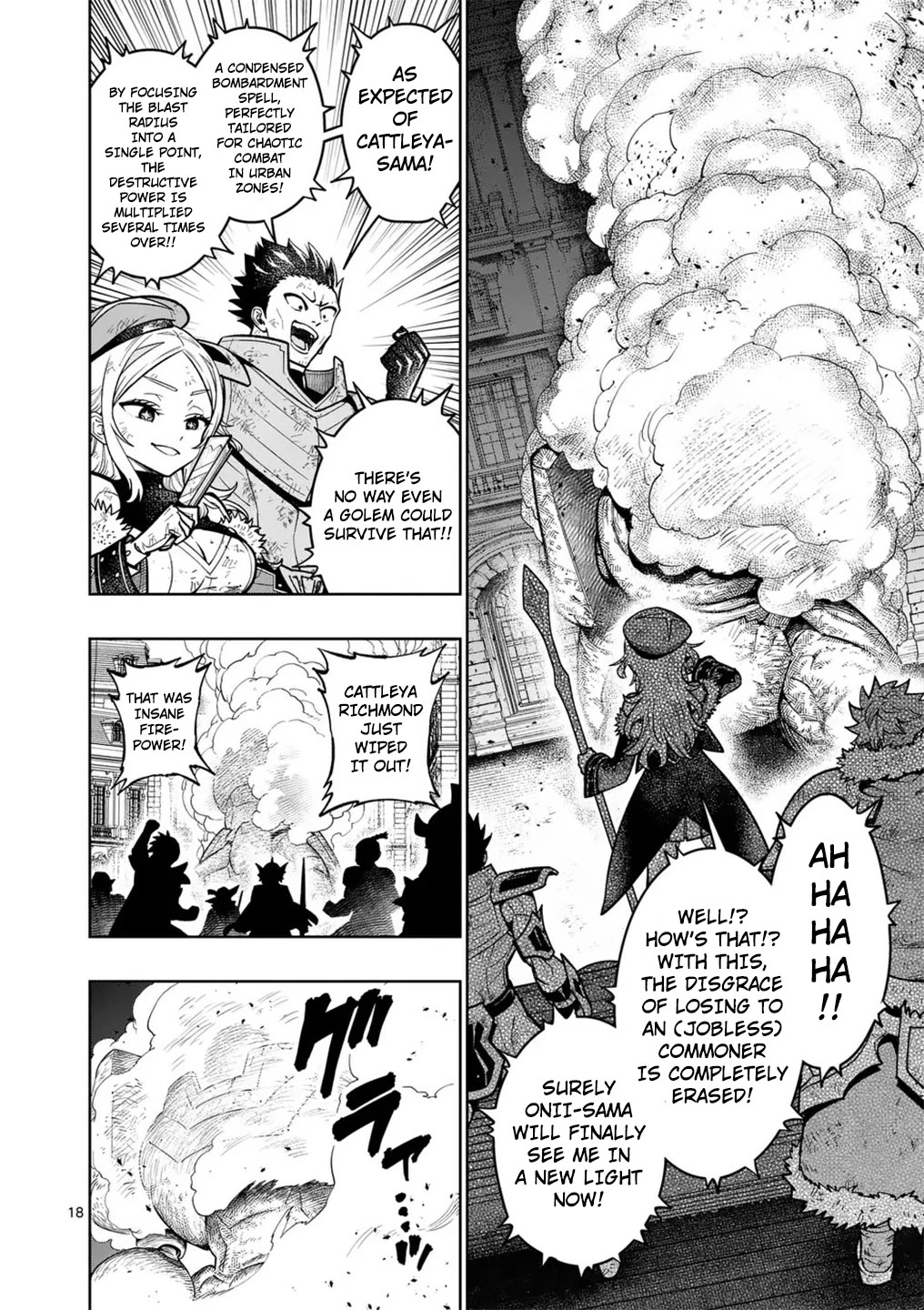 The Strongest Female Masters, Who Are Trying to Raise Me Up, Are in Shambles Over Their Training Policy Chapter 59 page 18 - Chapter 59: Battle Againts The Weapon