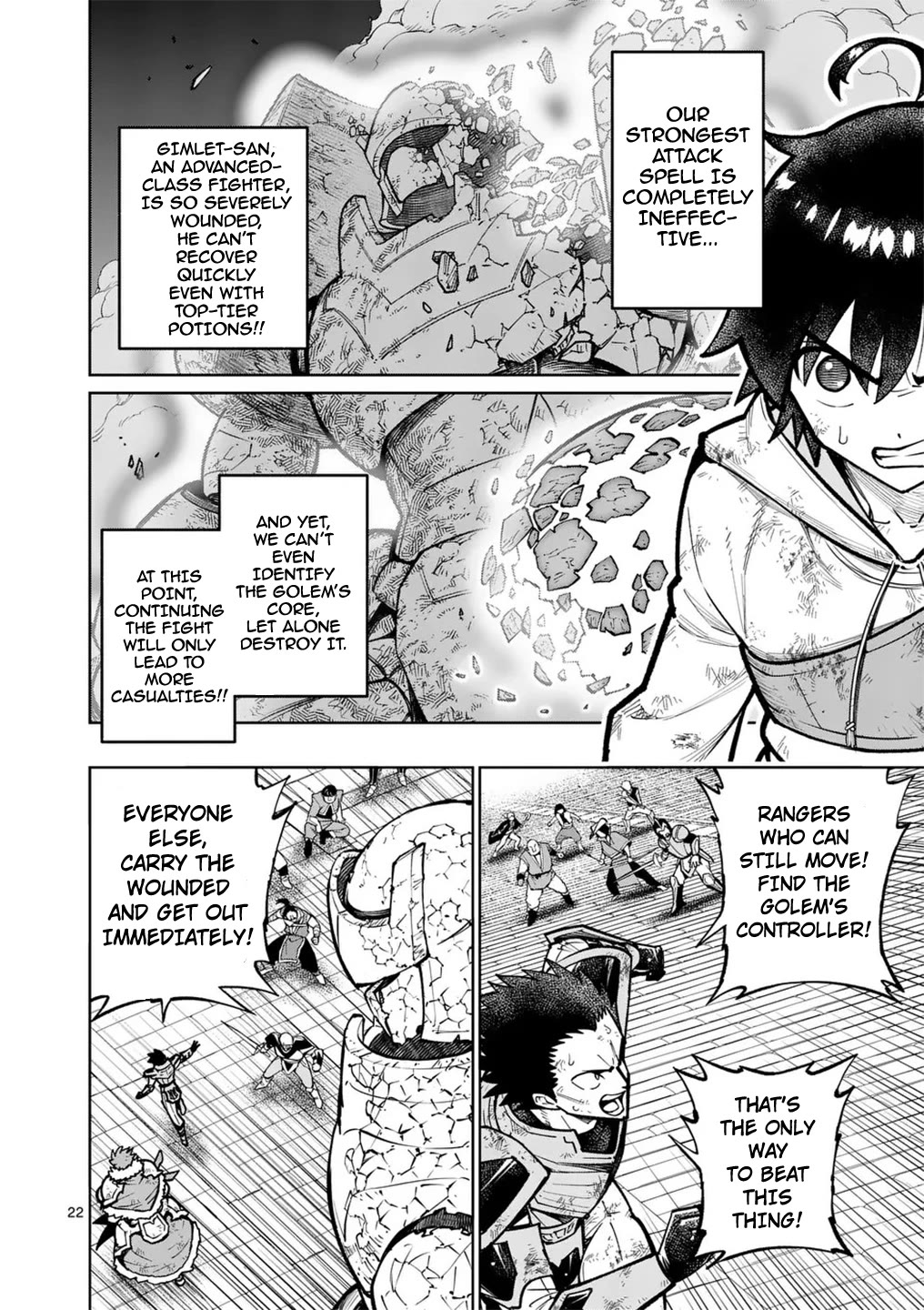 The Strongest Female Masters, Who Are Trying to Raise Me Up, Are in Shambles Over Their Training Policy Chapter 59 page 22 - Chapter 59: Battle Againts The Weapon