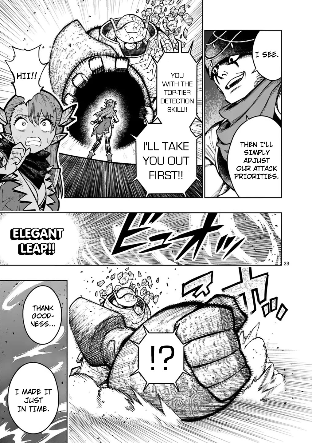 The Strongest Female Masters, Who Are Trying to Raise Me Up, Are in Shambles Over Their Training Policy Chapter 59 page 23 - Chapter 59: Battle Againts The Weapon