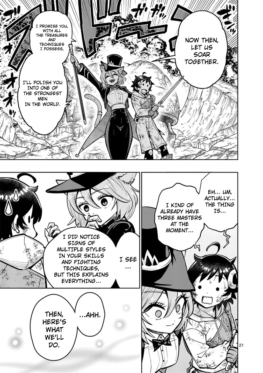 The Strongest Female Masters, Who Are Trying to Raise Me Up, Are in Shambles Over Their Training Policy Chapter 60 page 21 - Chapter 60: The Treasure of Almeria
