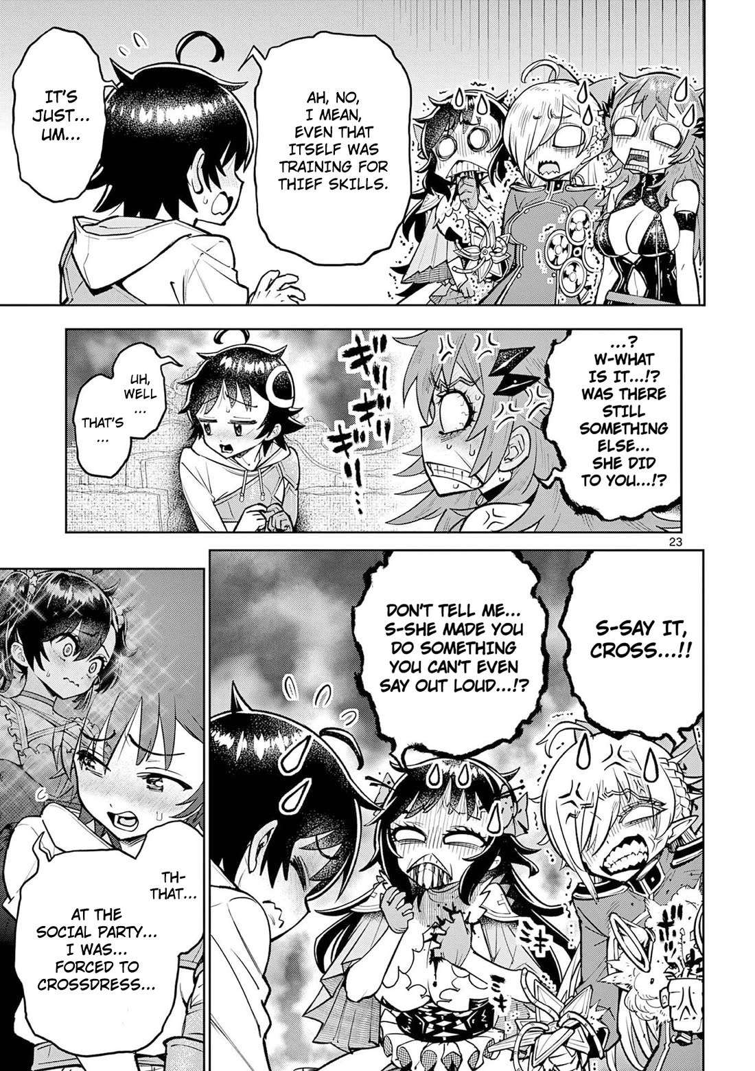 The Strongest Female Masters, Who Are Trying to Raise Me Up, Are in Shambles Over Their Training Policy Chapter 65 page 23 - Chapter 65: Difficulty SSS