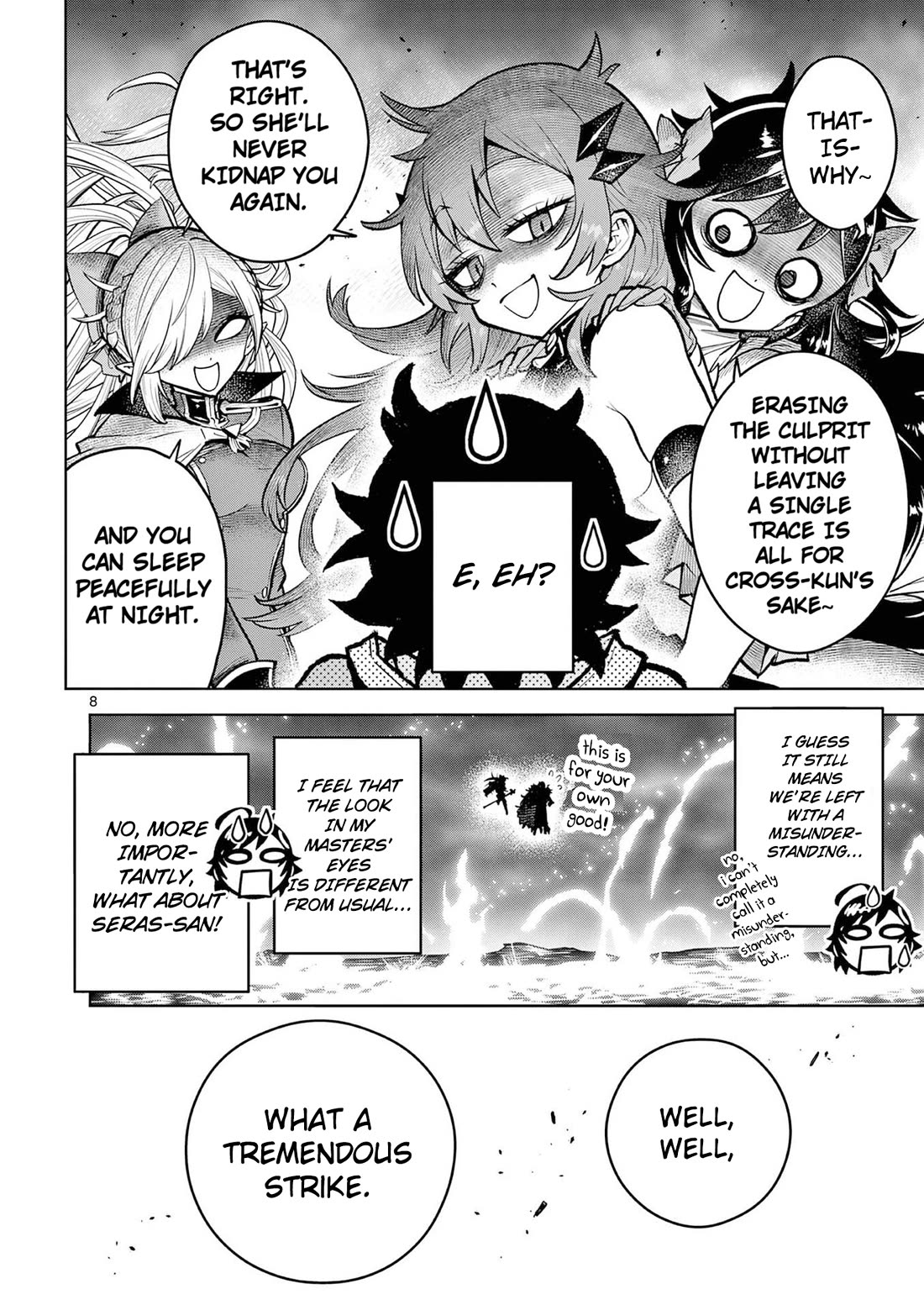 The Strongest Female Masters, Who Are Trying to Raise Me Up, Are in Shambles Over Their Training Policy Chapter 65 page 8 - Chapter 65: Difficulty SSS