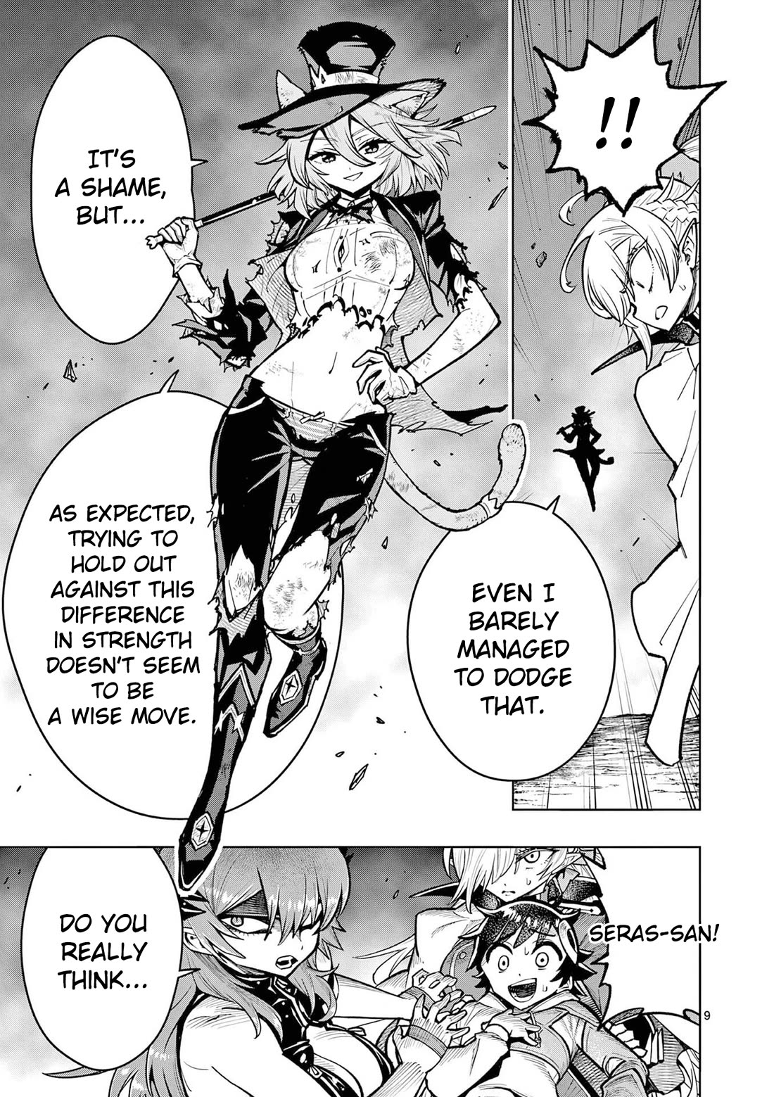 The Strongest Female Masters, Who Are Trying to Raise Me Up, Are in Shambles Over Their Training Policy Chapter 65 page 9 - Chapter 65: Difficulty SSS
