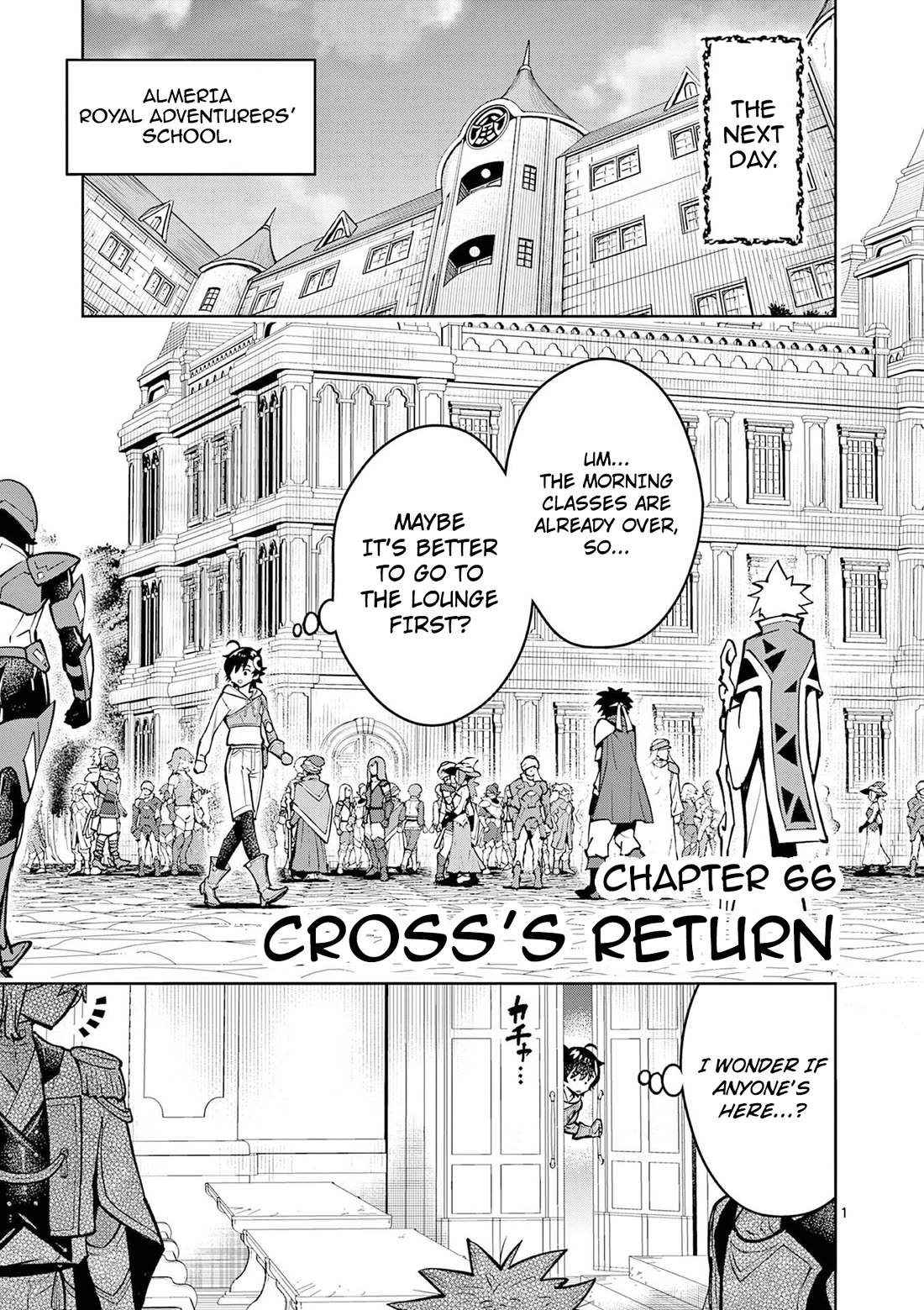 The Strongest Female Masters, Who Are Trying to Raise Me Up, Are in Shambles Over Their Training Policy Chapter 66 page 2 - Chapter 66: Cross's Return