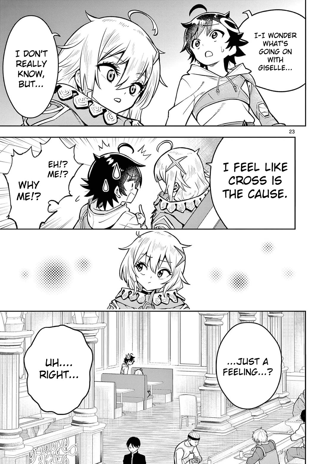 The Strongest Female Masters, Who Are Trying to Raise Me Up, Are in Shambles Over Their Training Policy Chapter 66 page 24 - Chapter 66: Cross's Return