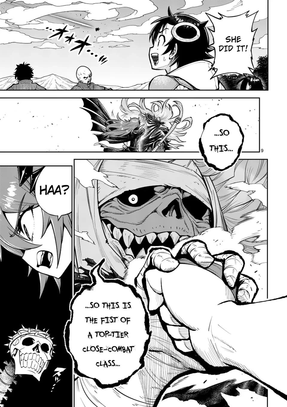 The Strongest Female Masters, Who Are Trying to Raise Me Up, Are in Shambles Over Their Training Policy Chapter 69 page 11 - Chapter 69: Risk Level Over 9