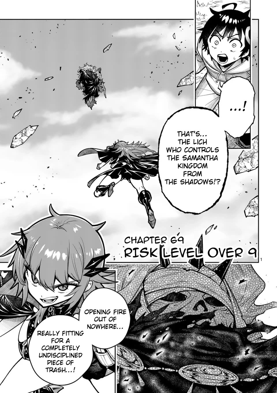 The Strongest Female Masters, Who Are Trying to Raise Me Up, Are in Shambles Over Their Training Policy Chapter 69 page 3 - Chapter 69: Risk Level Over 9