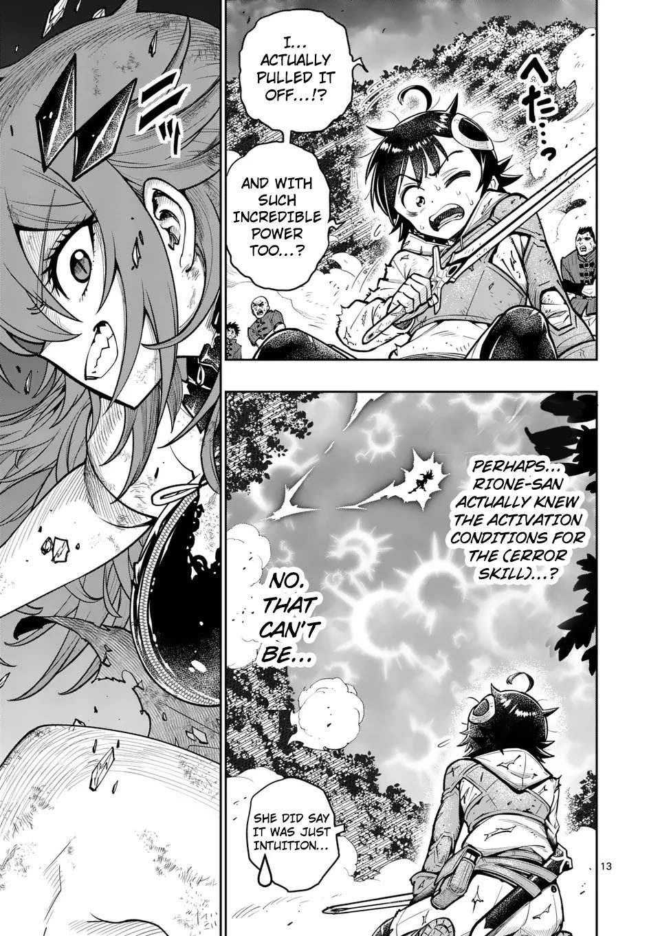 The Strongest Female Masters, Who Are Trying to Raise Me Up, Are in Shambles Over Their Training Policy Chapter 71 page 13 - Chapter 71: Unknown Power