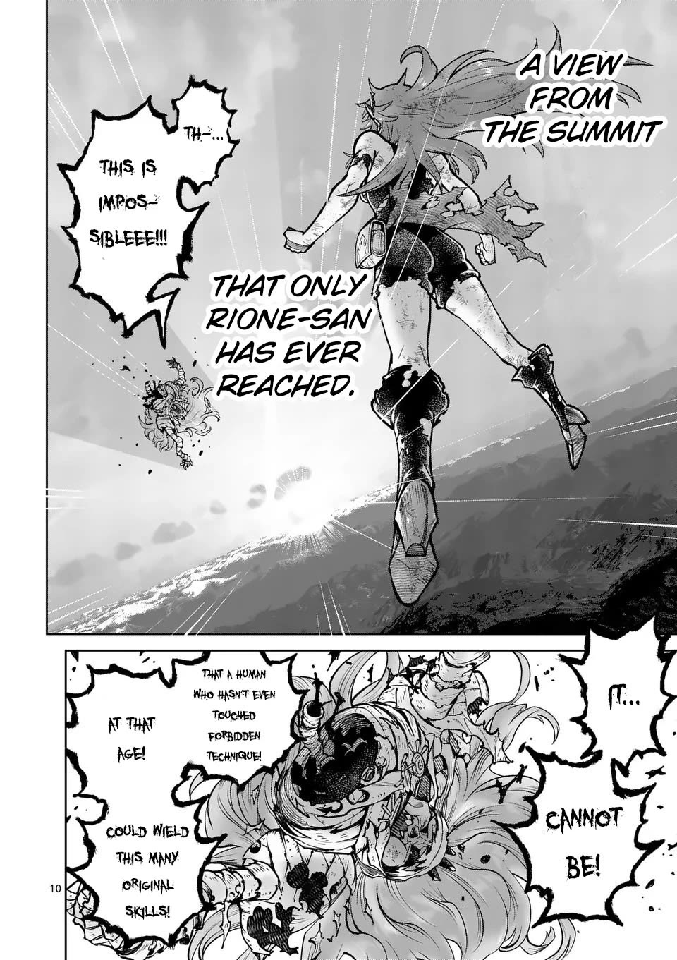 The Strongest Female Masters, Who Are Trying to Raise Me Up, Are in Shambles Over Their Training Policy Chapter 72 page 11 - Chapter 72: The View From The Summit