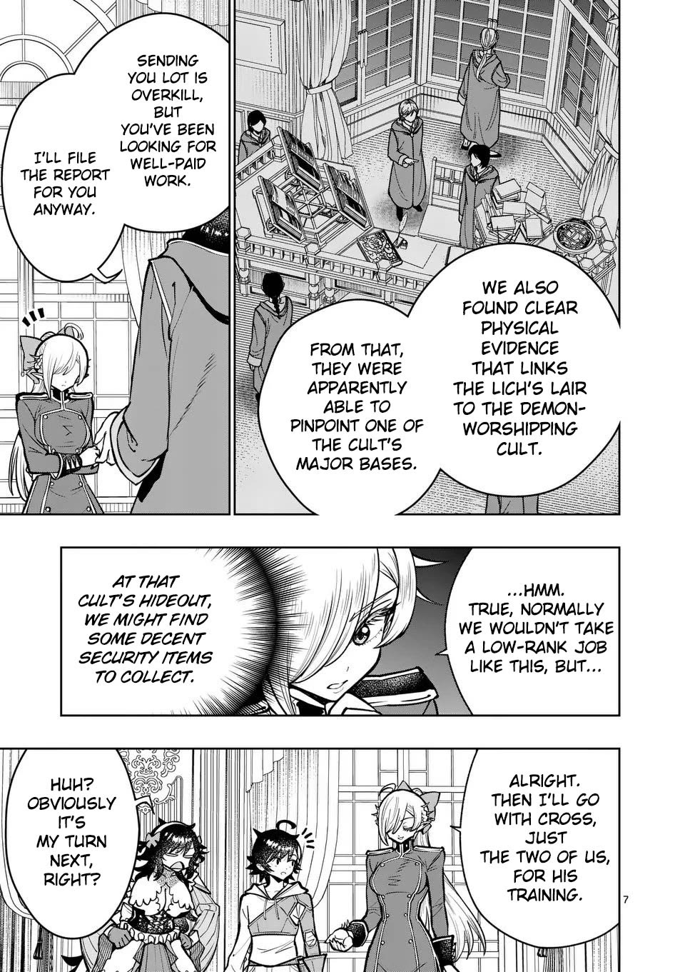 The Strongest Female Masters, Who Are Trying to Raise Me Up, Are in Shambles Over Their Training Policy Chapter 73 page 8 - Chapter 73: Saliera's Report
