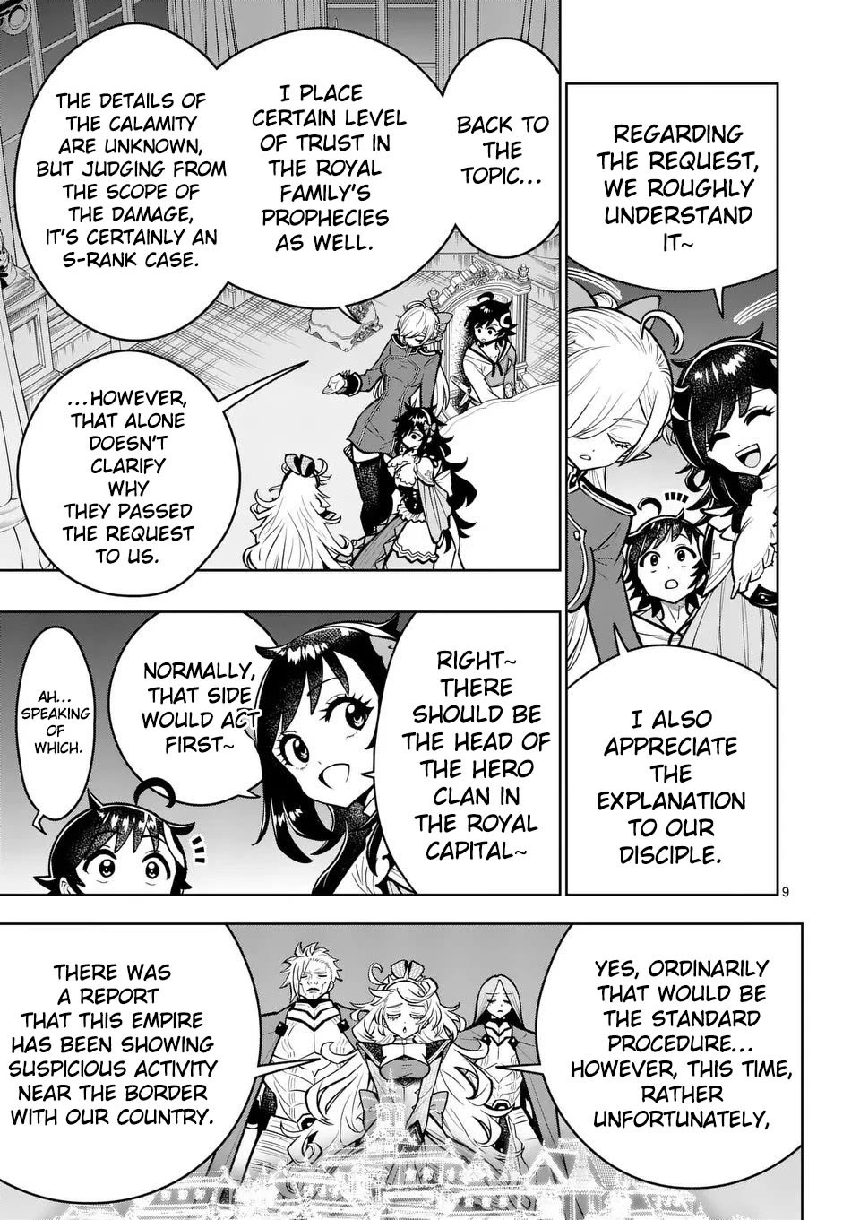 The Strongest Female Masters, Who Are Trying to Raise Me Up, Are in Shambles Over Their Training Policy Chapter 74 page 10 - Chapter 74: Oracle's Prophecy