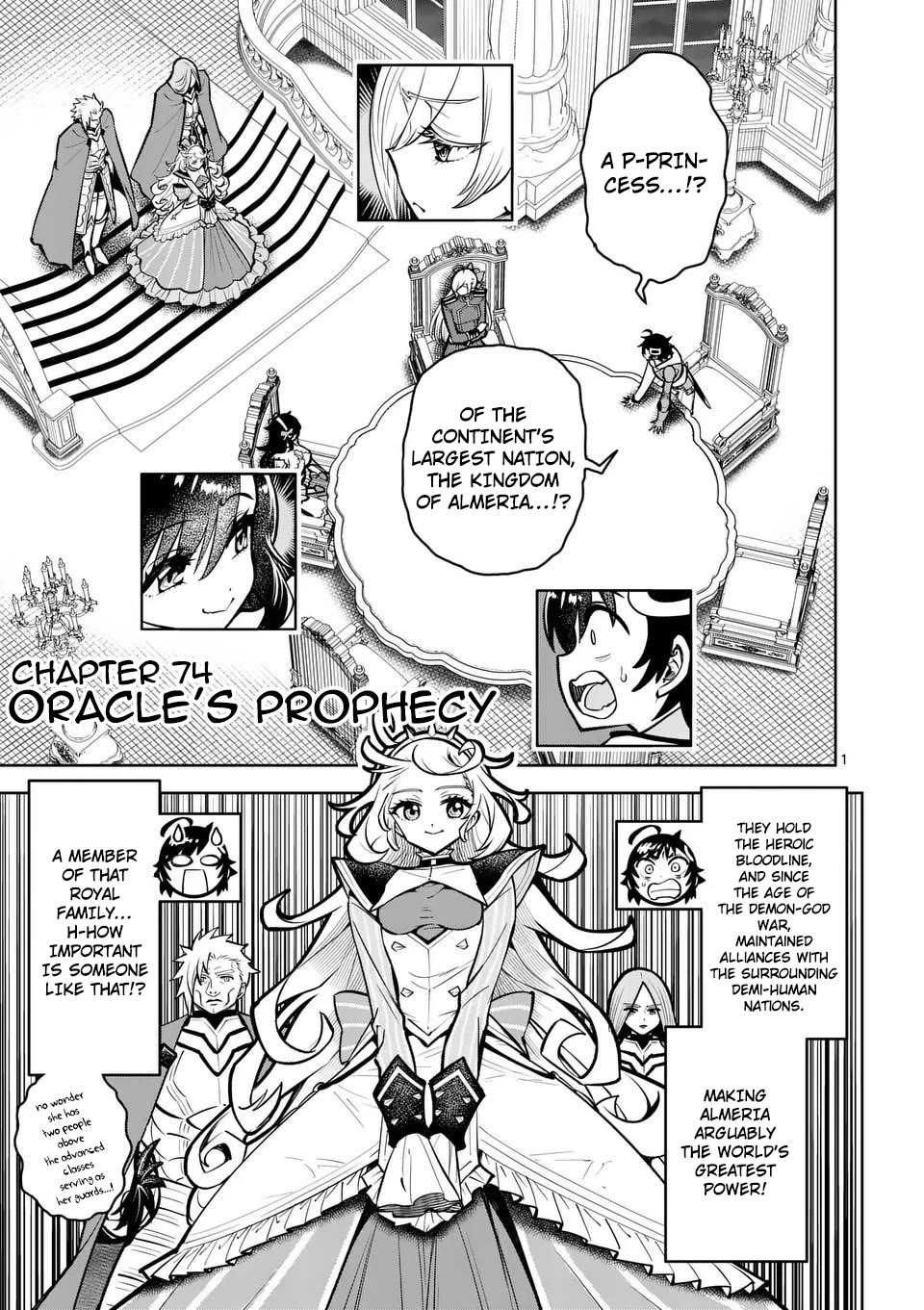 The Strongest Female Masters, Who Are Trying to Raise Me Up, Are in Shambles Over Their Training Policy Chapter 74 page 2 - Chapter 74: Oracle's Prophecy