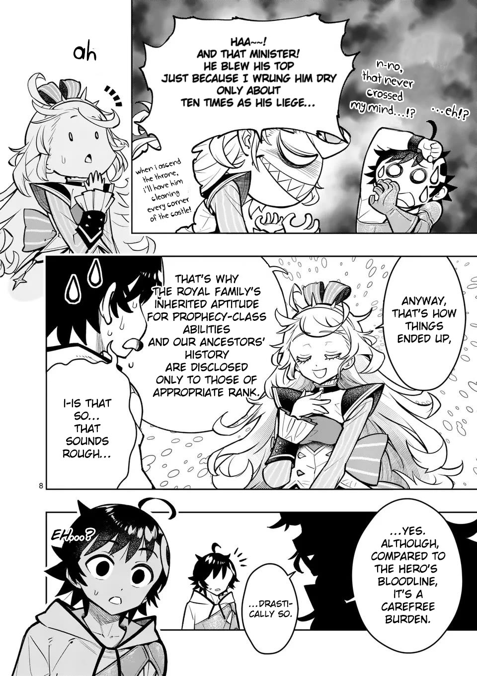 The Strongest Female Masters, Who Are Trying to Raise Me Up, Are in Shambles Over Their Training Policy Chapter 74 page 9 - Chapter 74: Oracle's Prophecy