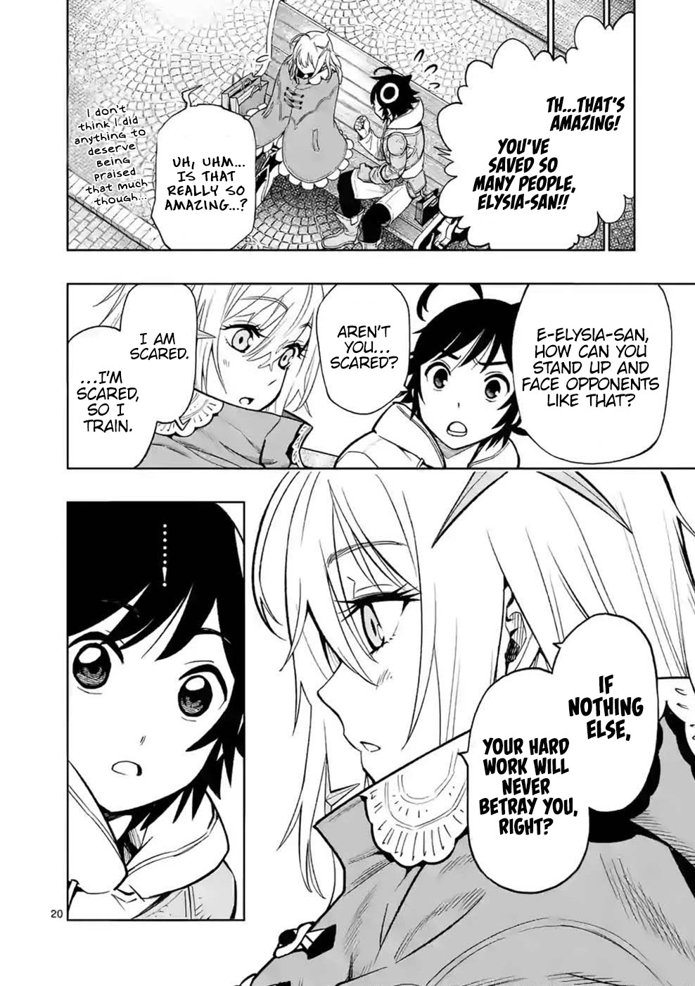 The Strongest Female Masters, Who Are Trying to Raise Me Up, Are in Shambles Over Their Training Policy Chapter 8 page 21 - Chapter 8: Thanks and Apologies