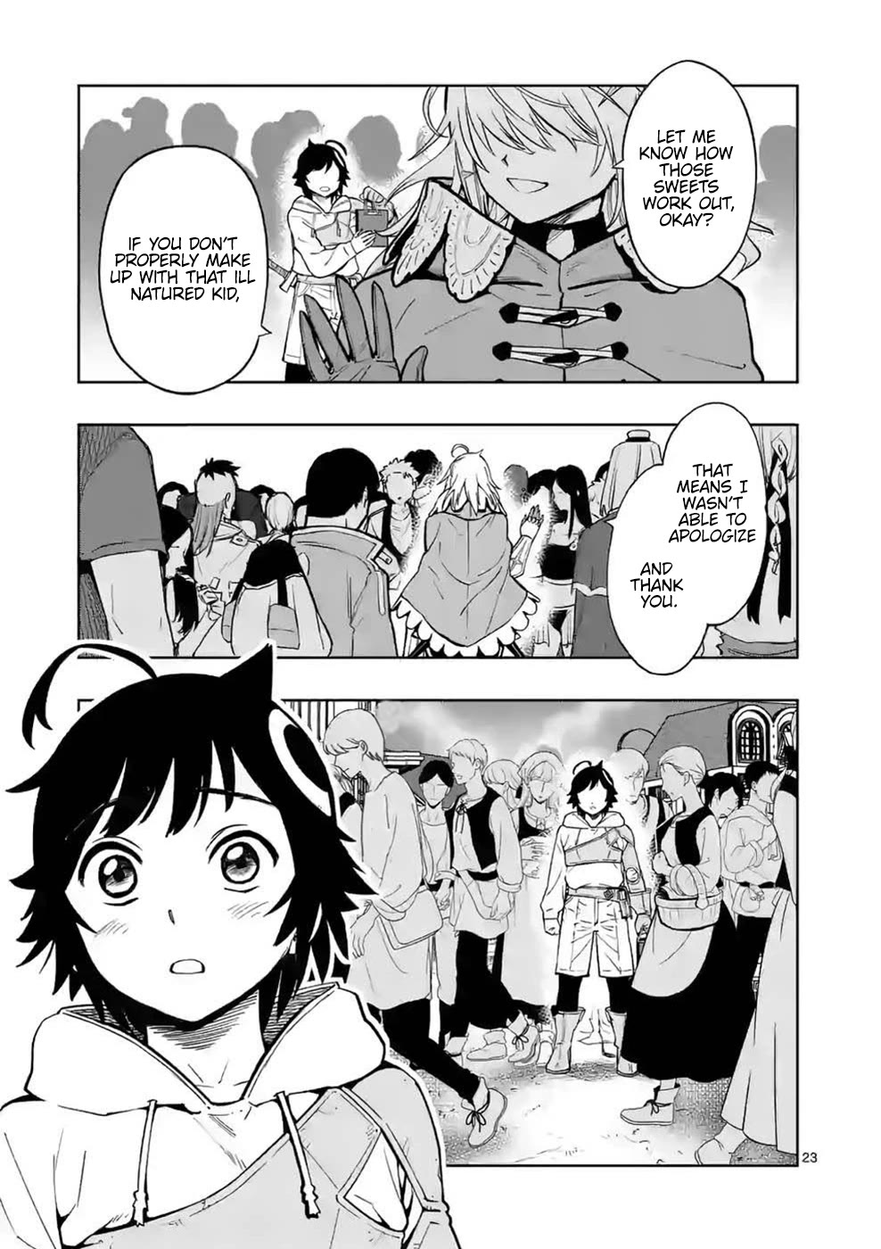 The Strongest Female Masters, Who Are Trying to Raise Me Up, Are in Shambles Over Their Training Policy Chapter 8 page 24 - Chapter 8: Thanks and Apologies