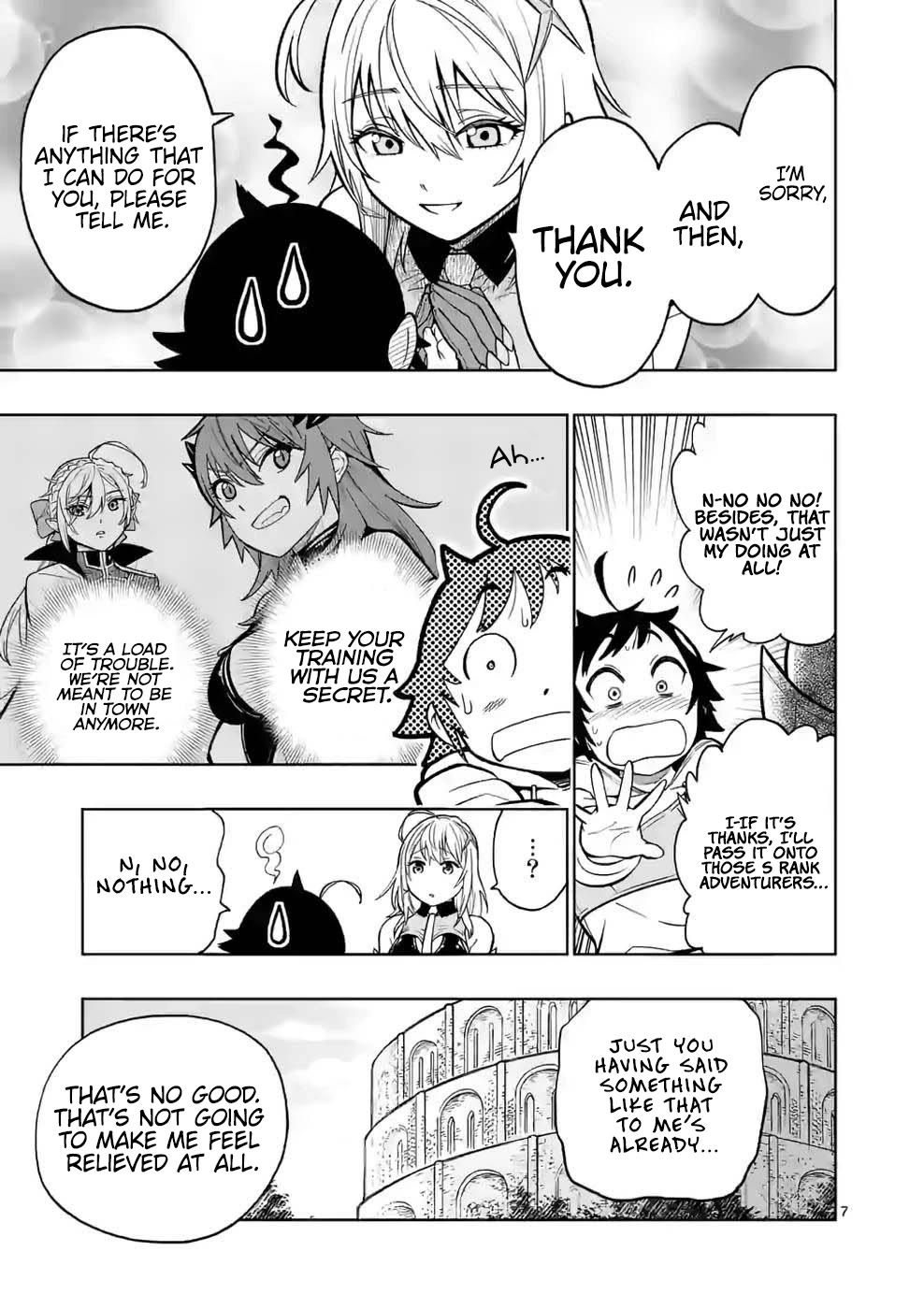 The Strongest Female Masters, Who Are Trying to Raise Me Up, Are in Shambles Over Their Training Policy Chapter 8 page 8 - Chapter 8: Thanks and Apologies