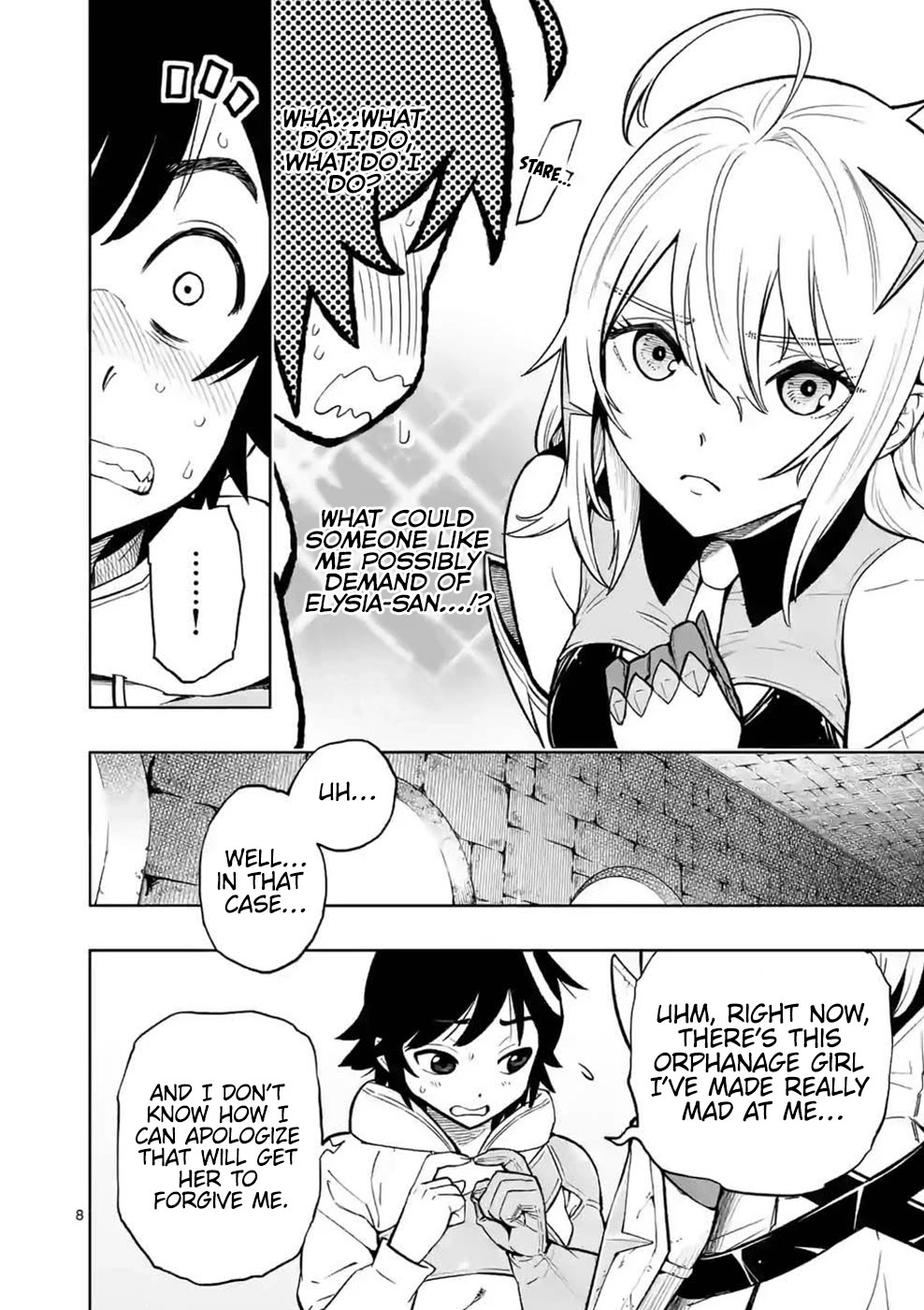 The Strongest Female Masters, Who Are Trying to Raise Me Up, Are in Shambles Over Their Training Policy Chapter 8 page 9 - Chapter 8: Thanks and Apologies