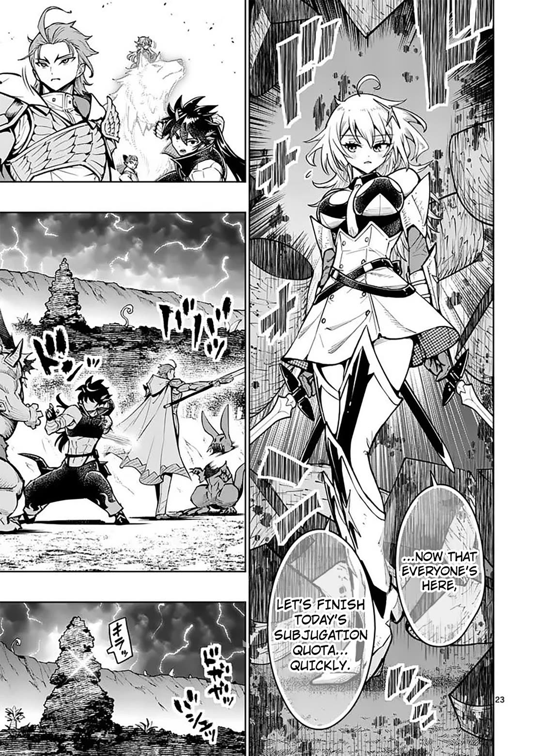 The Strongest Female Masters, Who Are Trying to Raise Me Up, Are in Shambles Over Their Training Policy Chapter 84 page 23 - Chapter 84