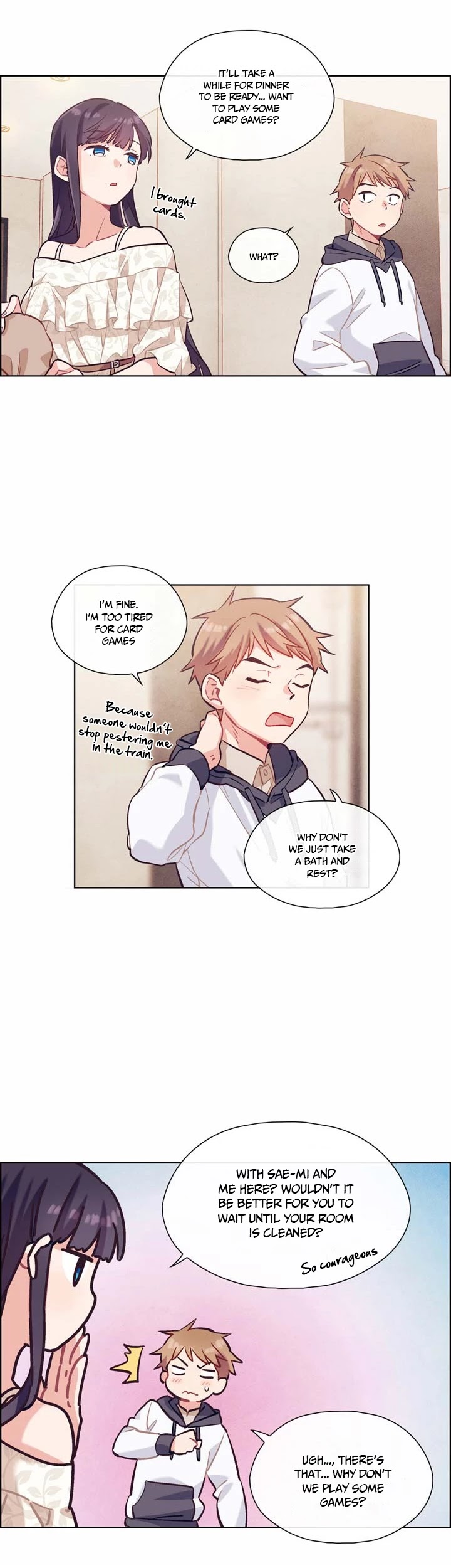 The Strongest Girl Chapter 17 page 15 - Chapter 17: Card Game (2)