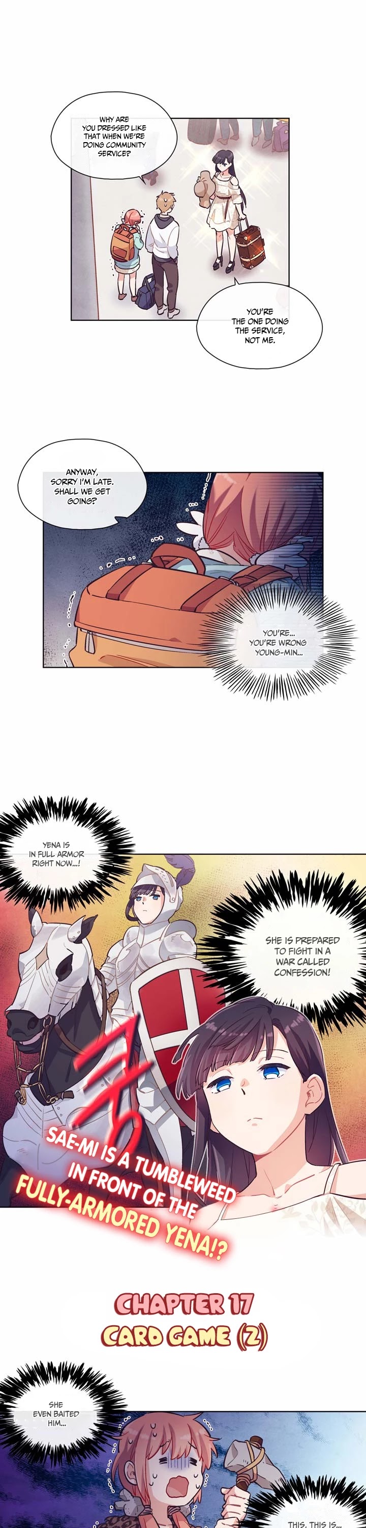 The Strongest Girl Chapter 17 page 3 - Chapter 17: Card Game (2)