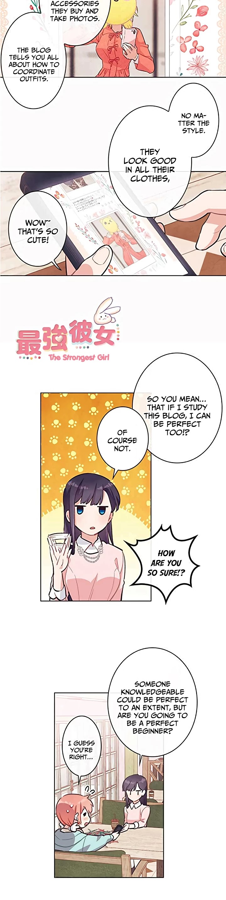 The Strongest Girl Chapter 24 page 4 - Chapter 24: Fashion - pt. 2