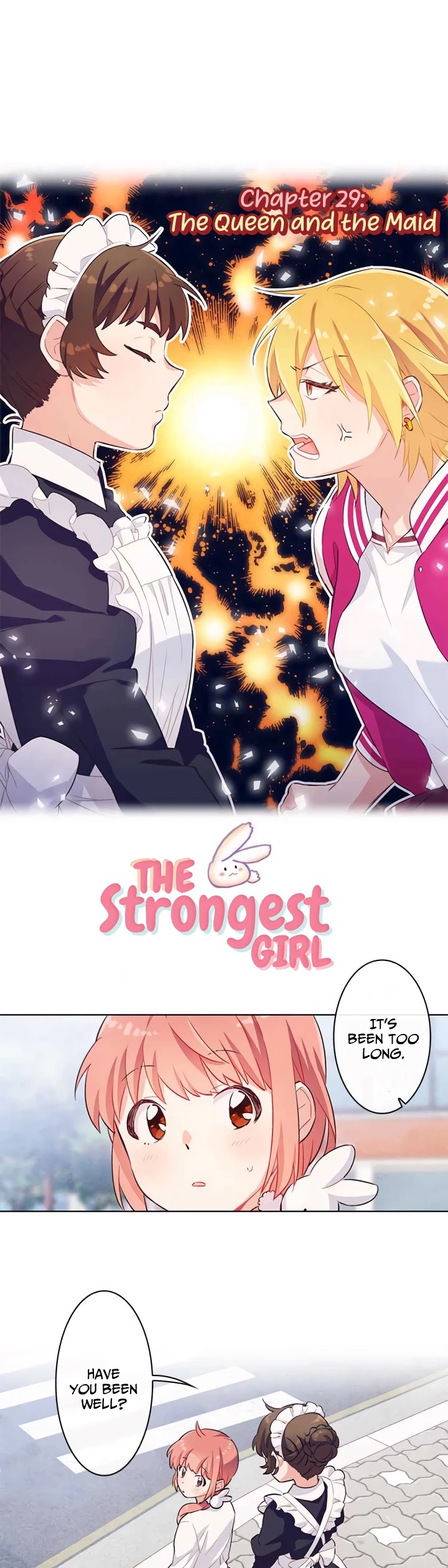 The Strongest Girl Chapter 29 page 1 - Chapter 29: The Queen and the Maid