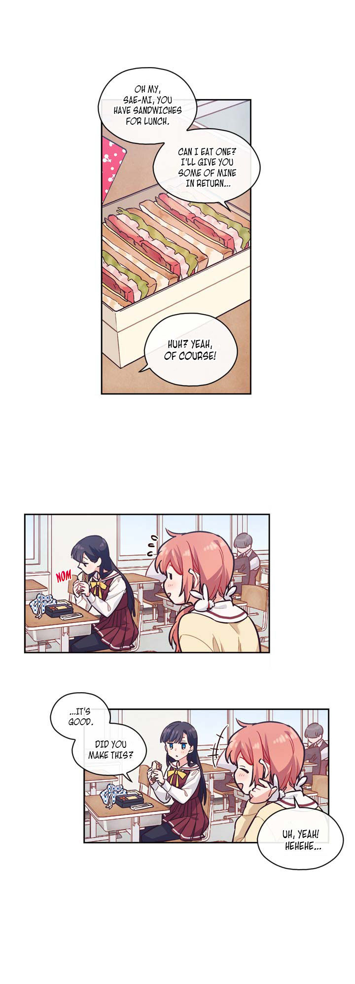 The Strongest Girl Chapter 4 page 11 - Chapter 4 : Bento (1)